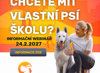 Webinář - informace o vzdělávání pro psí trenéry - KYNOLOG.CZ od 20:00